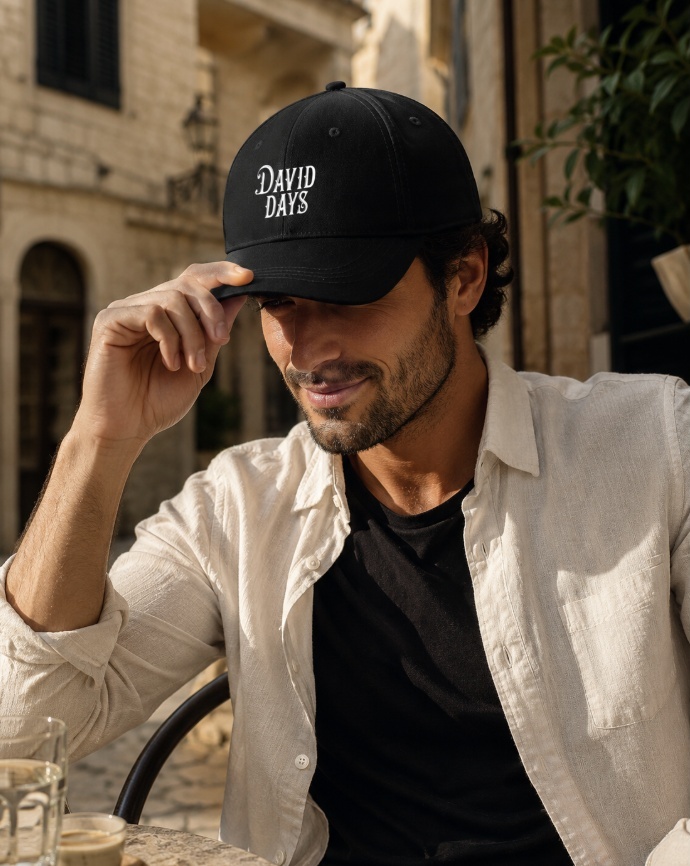 David Days Rock Matte Max Hold Cap DCP01
