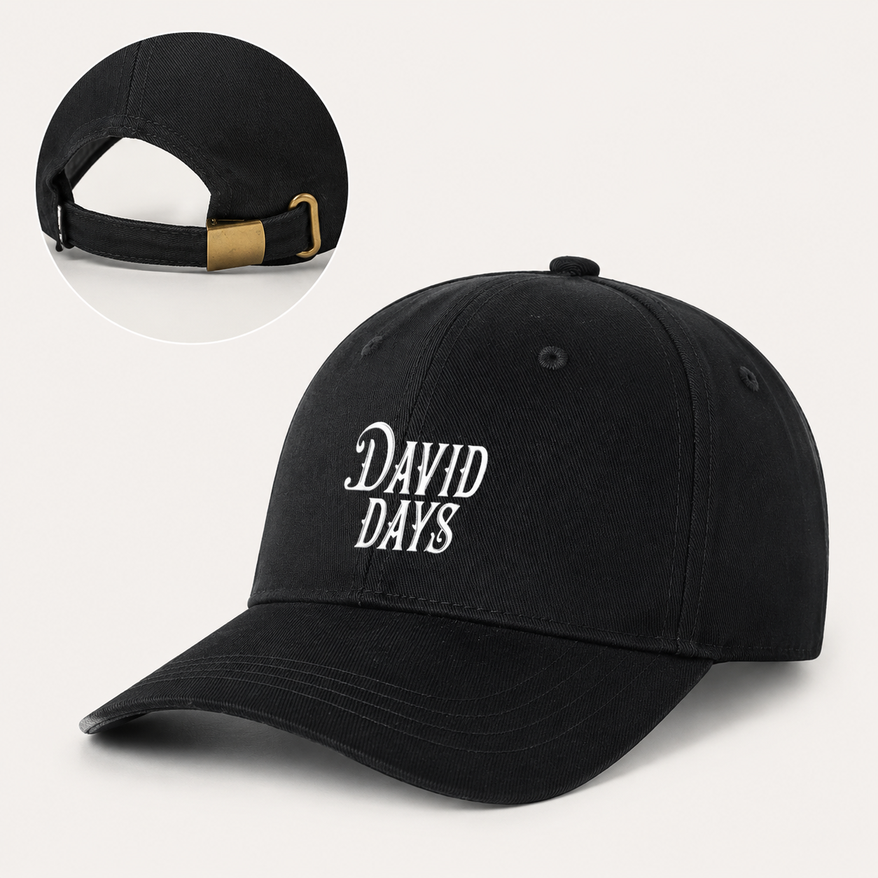 David Days Rock Matte Max Hold Cap DCP01