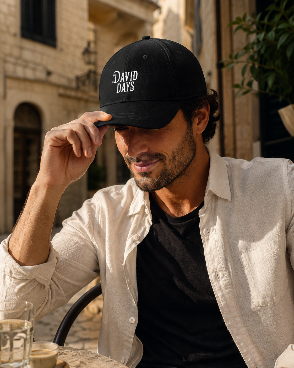David Days Rock Matte Max Hold Cap DCP01