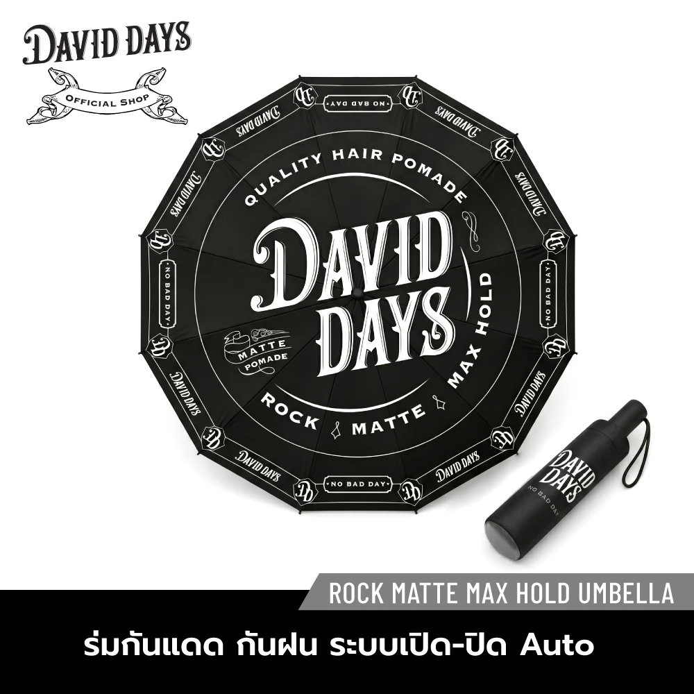 David Days Rock Matte Max Hold Umbrella - Gallery 01